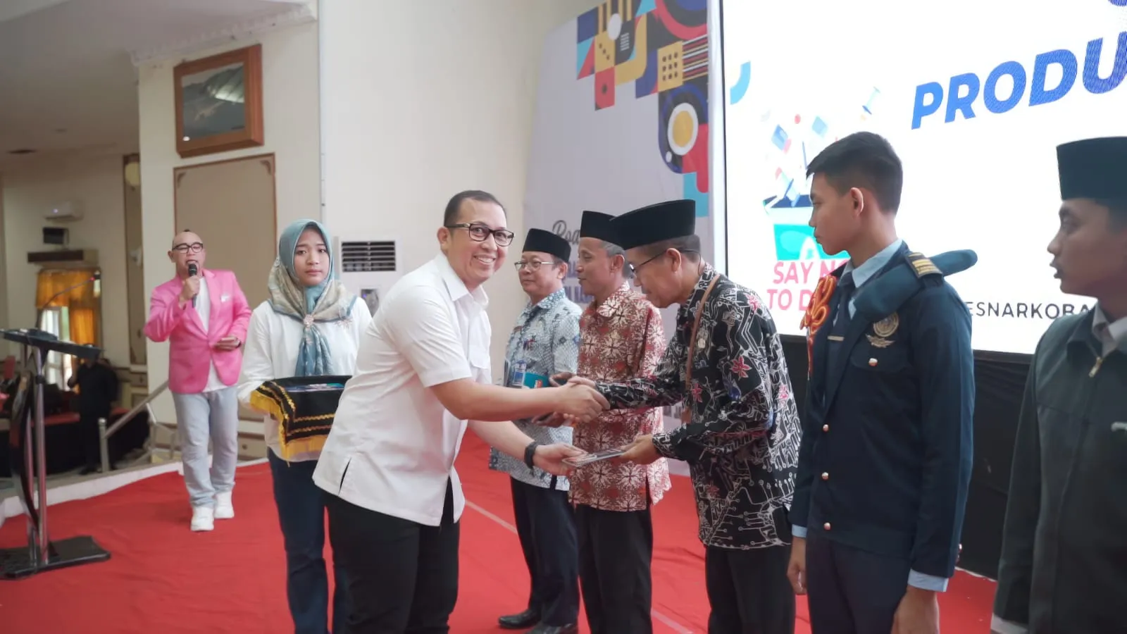 Hari ke Tiga Road Show Generasi Emas Produktif Tanpa Narkoba Digelar Polda Jatim di Magetan