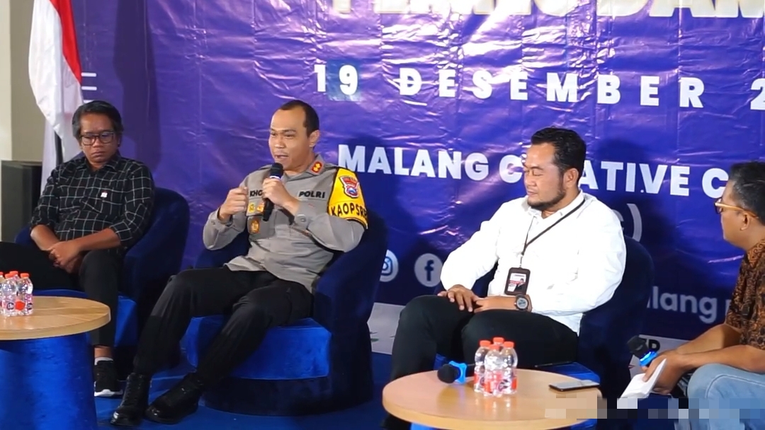 Kapolres Malang Soroti Urgensi Jurnalisme Positif, Guna Menangkal Hoax dan Kampanye Hitam Menuju Pemilu Damai 2024