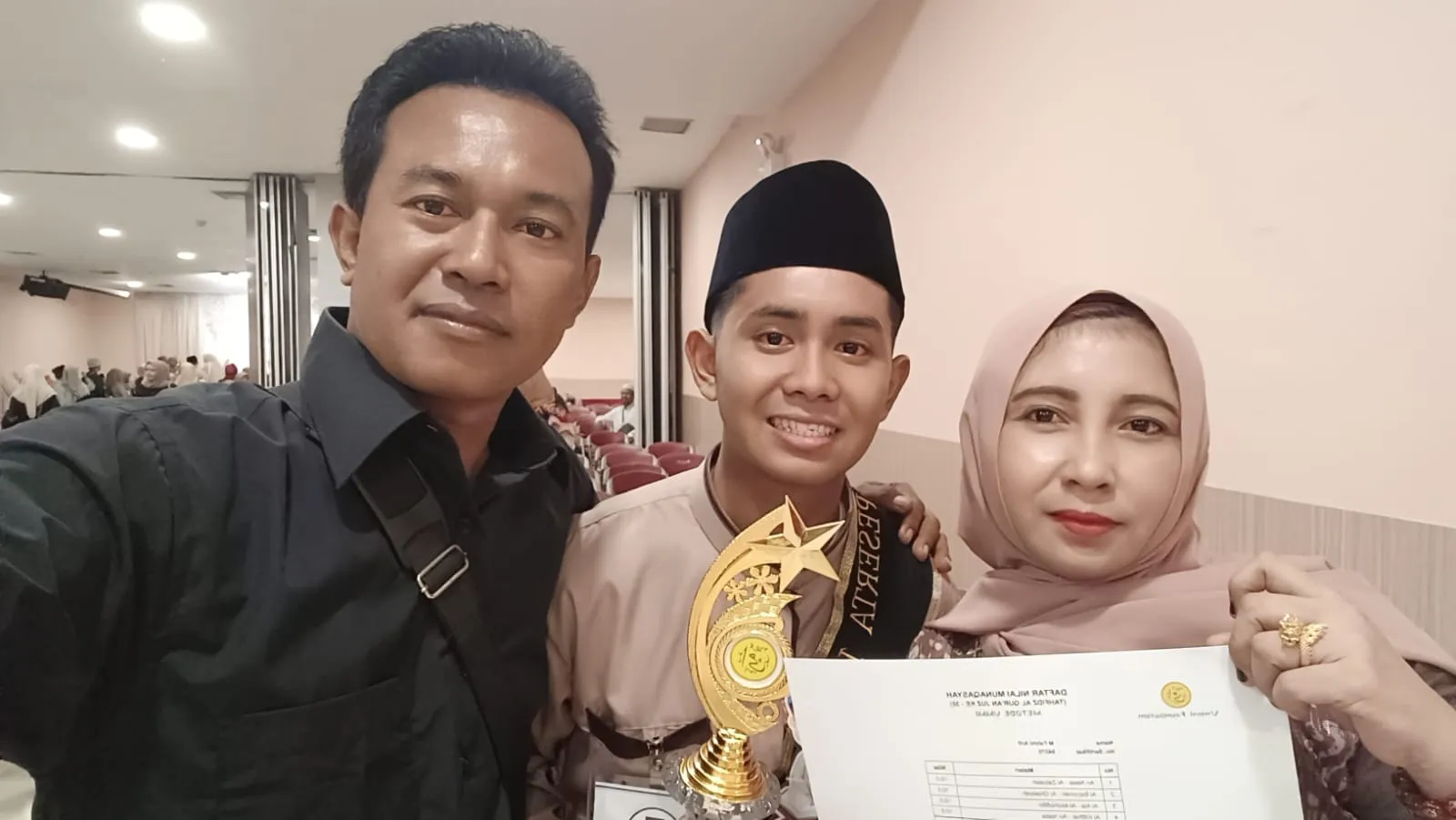 Raih Juara Tahfidz M Fahmi Putra Syamsul Arifin Jadi Kebanggan Keluarga