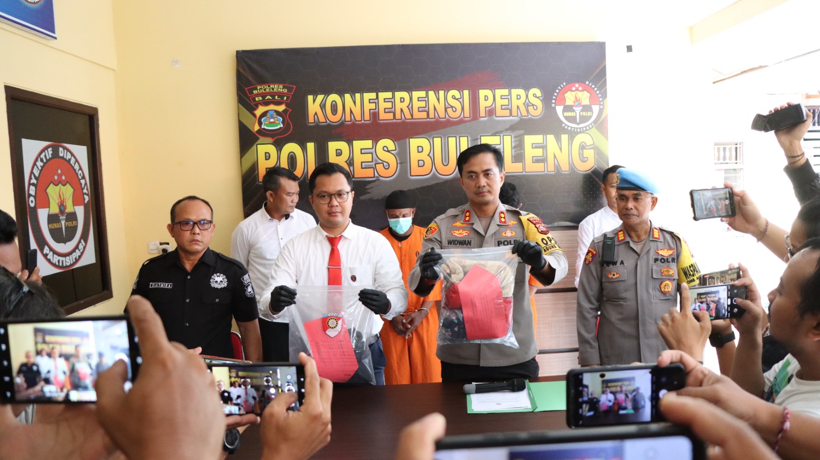 Satuan Reserse Kriminal Polres Buleleng Ungkap Kasus Tindak Pidana Kekerasan Seksual dan Persetubuhan Terhadap Anak