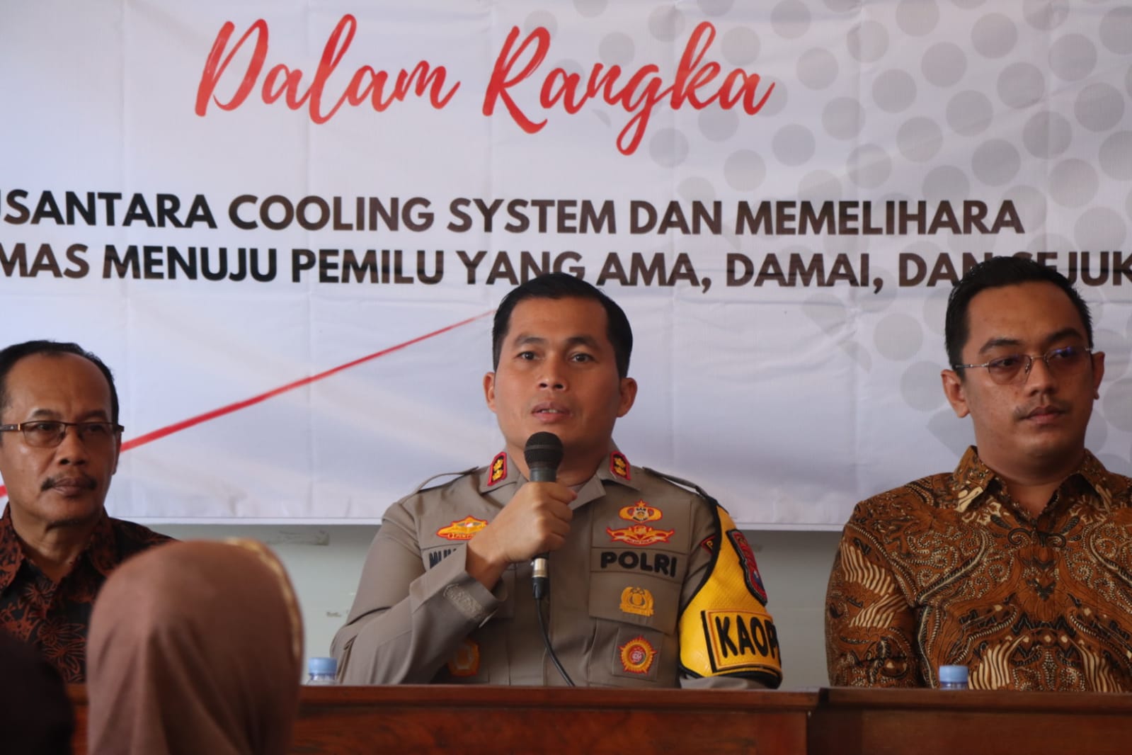 Polres Nganjuk Gelar Program NCS Dalam Rangka Harkamtibmas menuju Pemilu 2024 Yang Aman, Damai, dan Sejuk