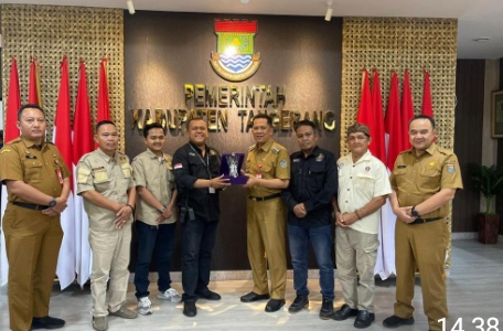 (DPC KWRI) Kabupaten Tangerang Lakukan Kunjungan Audensi Silaturahmi Dengan Pj. Bupati Tangerang
