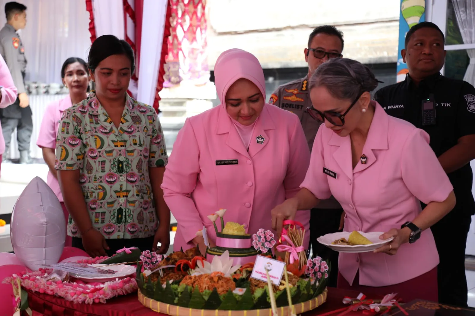 Ketua Bhayangkari Daerah Bali Resmikan Gedung TK Kemala Bhayangkari 1 Denpasar Yang Direnovasi