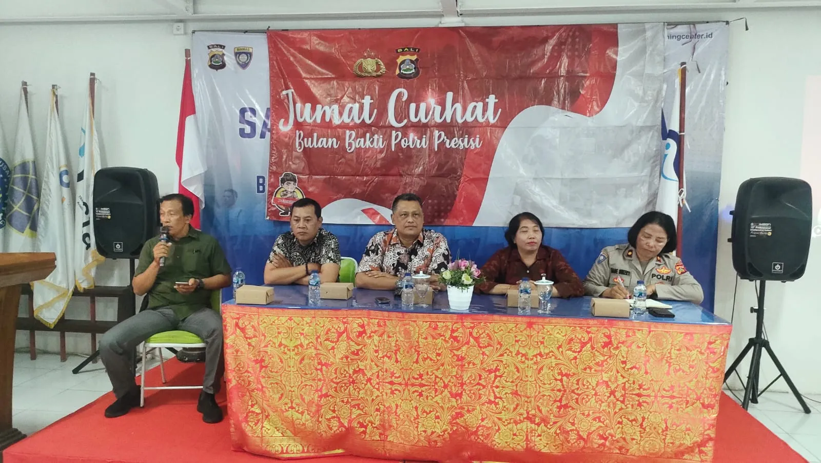 Jumat Curhat, Polda Bali Datangi Kampus Asta Learning Center