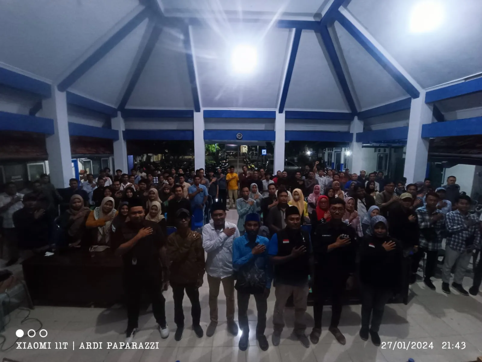 Anggota KPPS Kelurahan Rongtengah, Ikuti Pelatihan Bintek Pemilu 2024