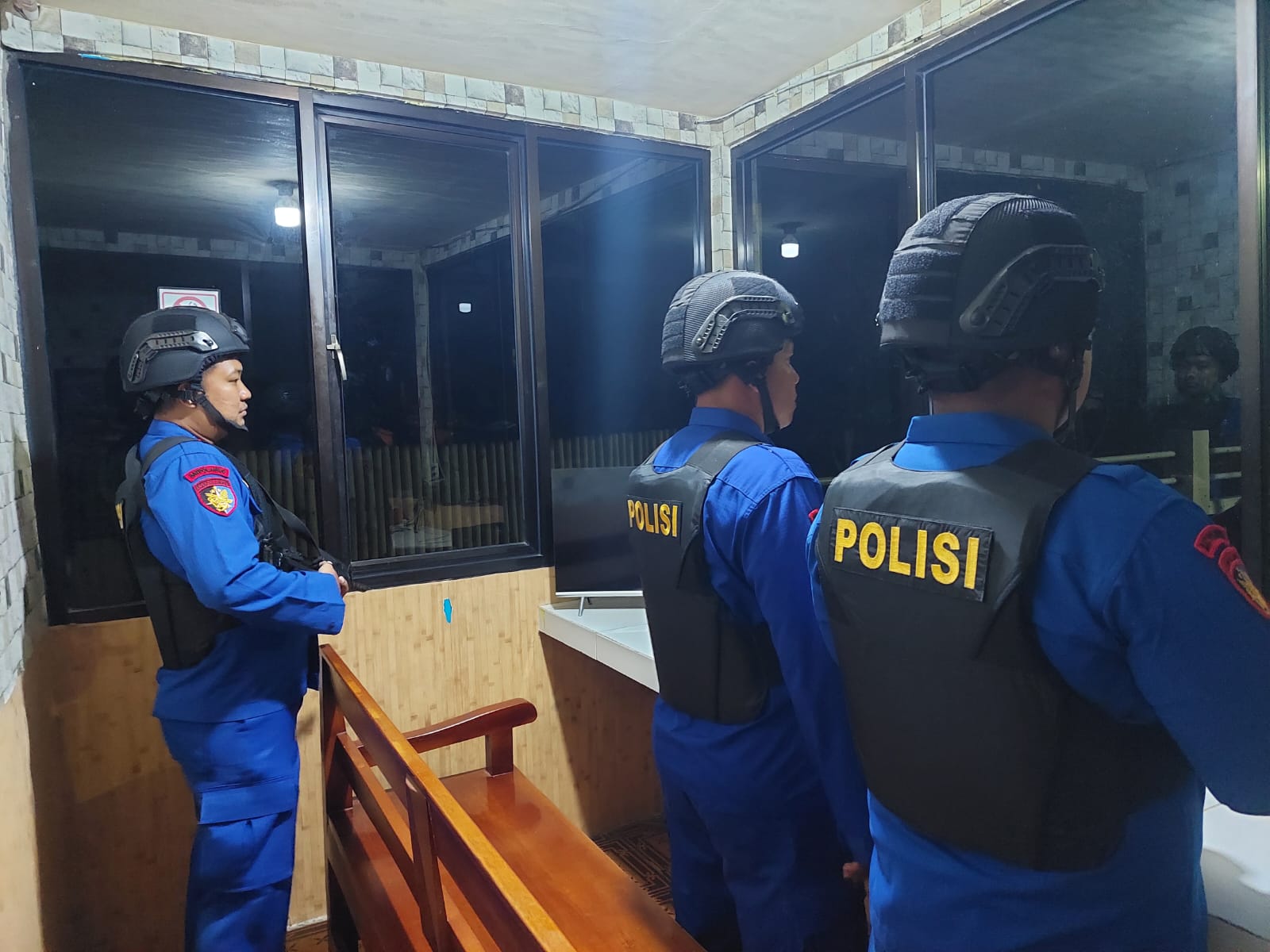 Antisipasi Kejahatan Satpolairud Tingkatkan Pengamanan Sispam Mako Malam Hari