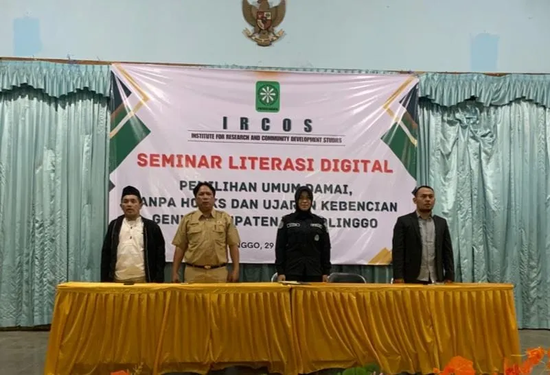 IRCOS Adakan Seminar Literasi Digital Dengan Tema Pemilu Damai