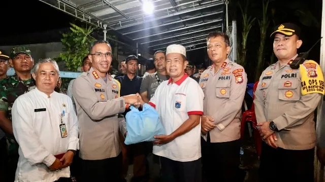 Cek Posko Terpadu Dan Satkamling, Kapolres Minta Warga Jaga Kondusifitas Demi Keamanan Bersama 