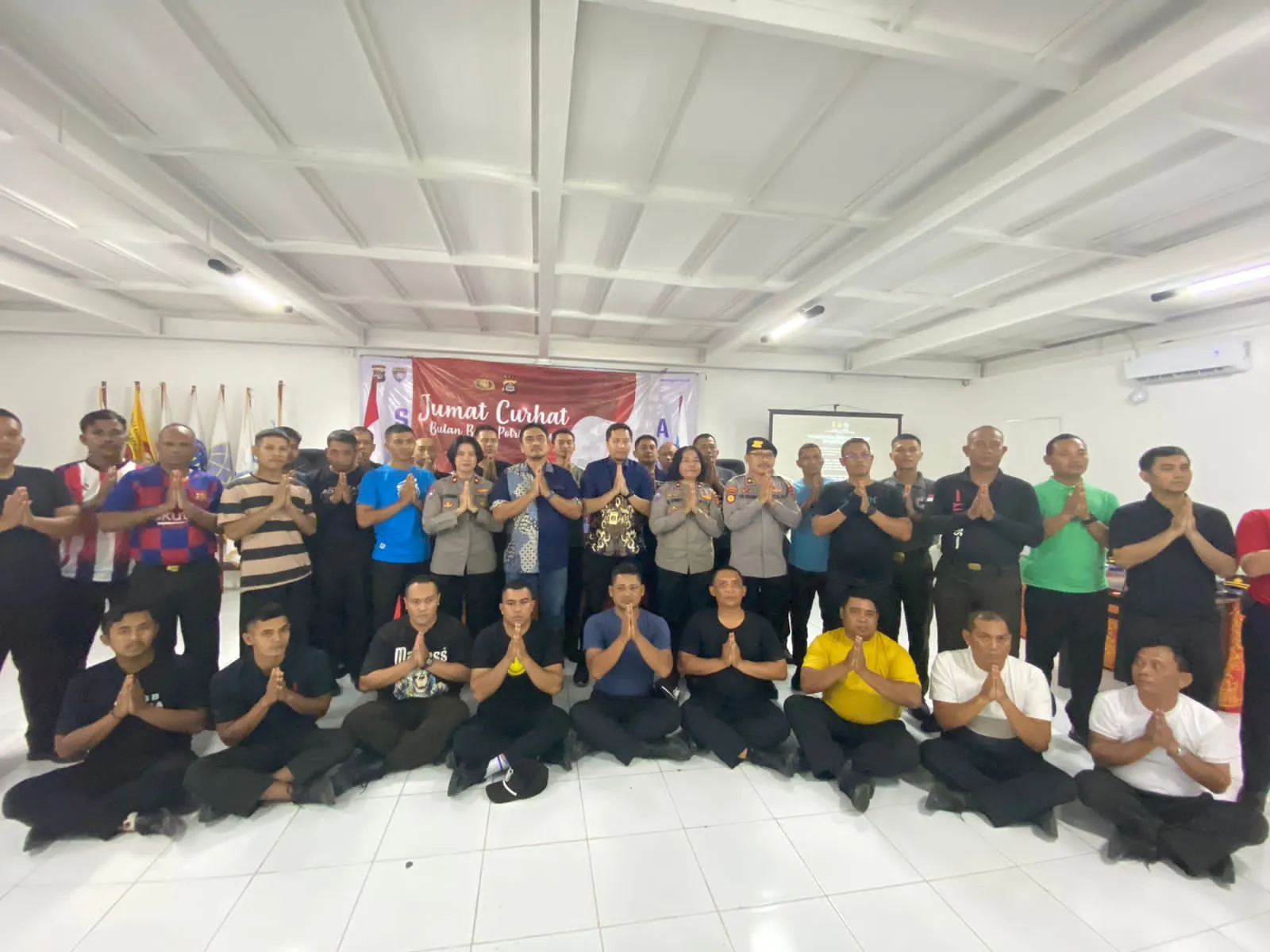 Jumat Curhat, Polda Bali Datangi Avia Kampus Penerbangan