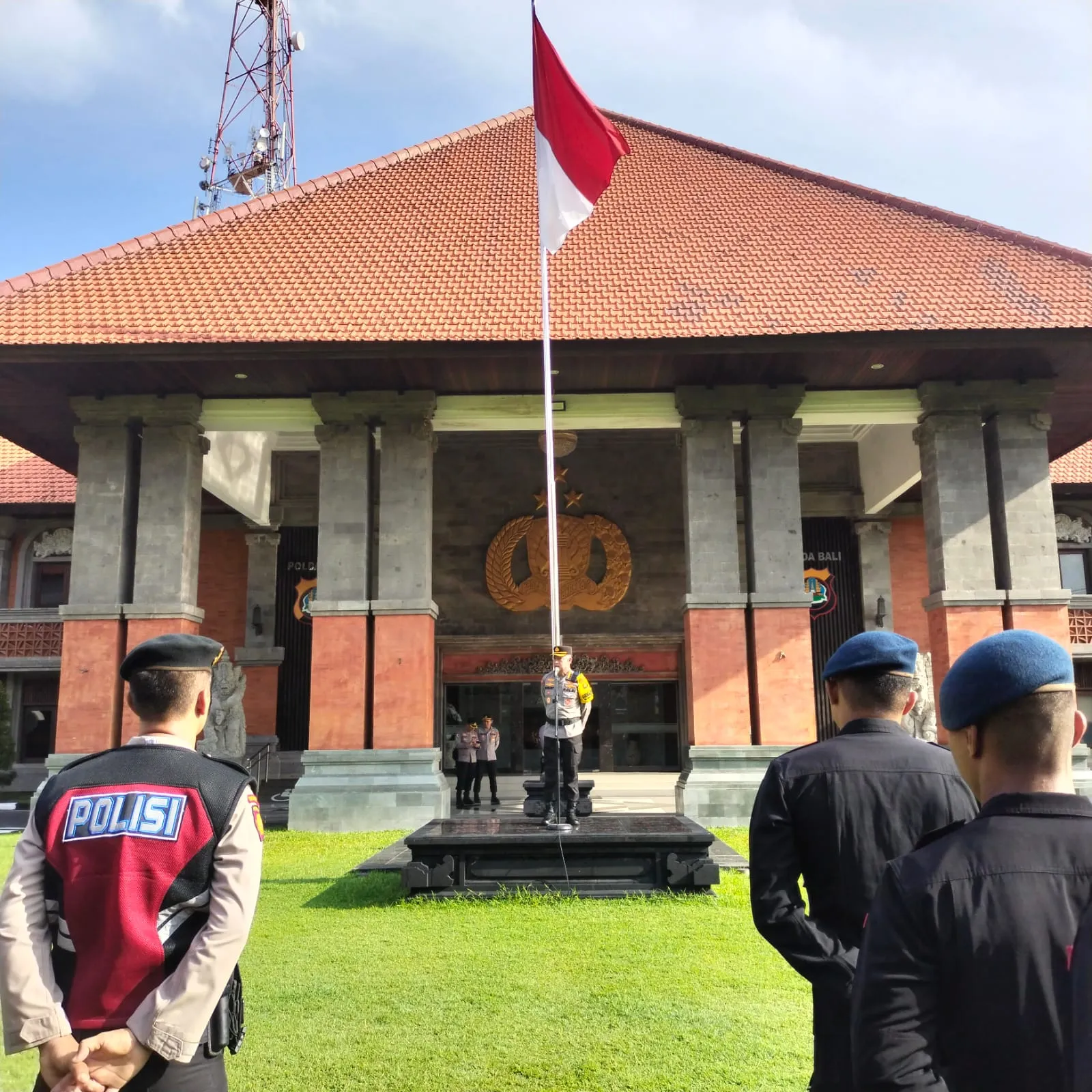 Pimpin Apel Karendalops OMB Harap Kamtibmas Bali Tetap Kondusif