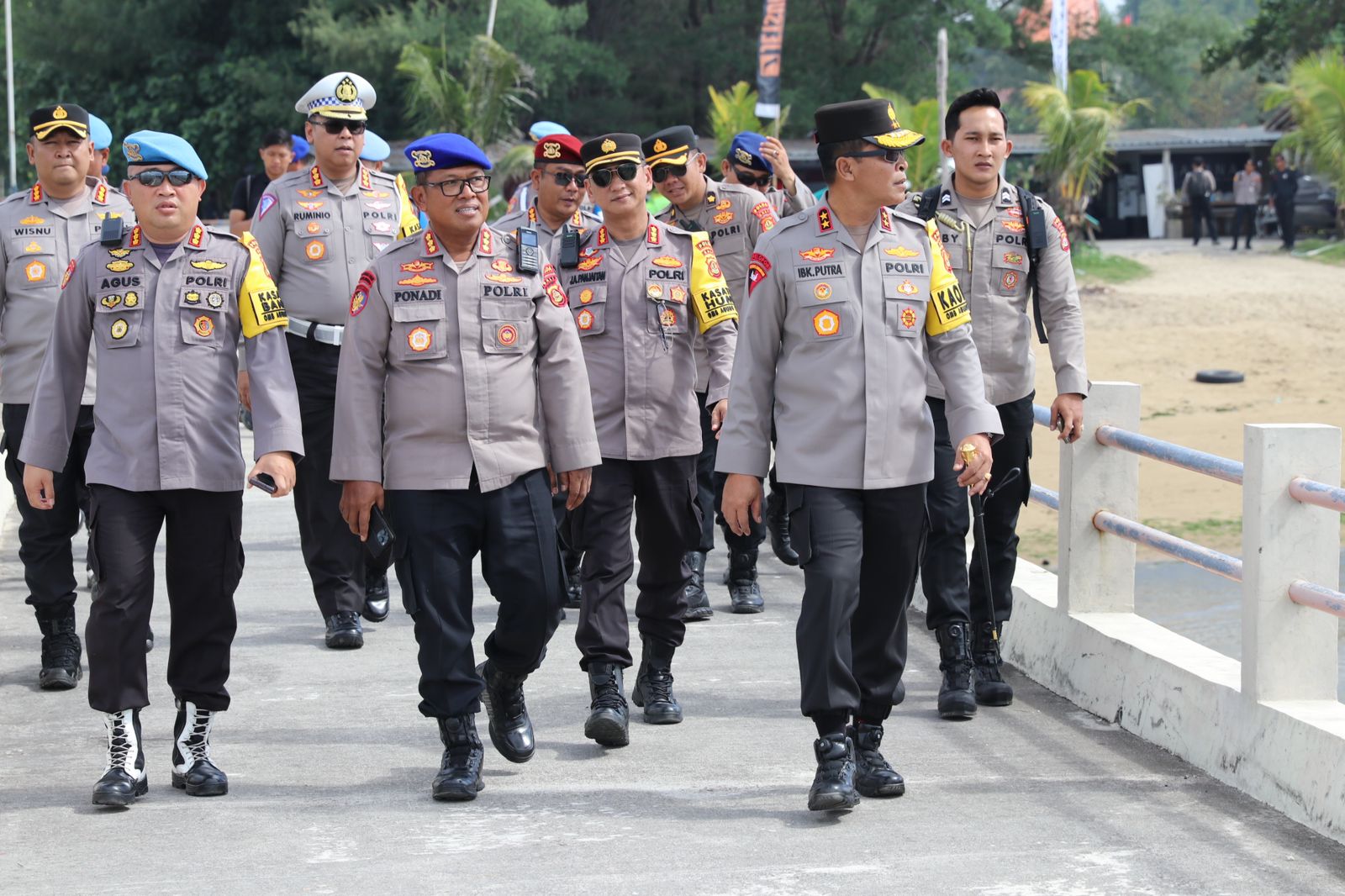 Kapolda Bali Cek Situasi Gudang PPK Nusa Penida