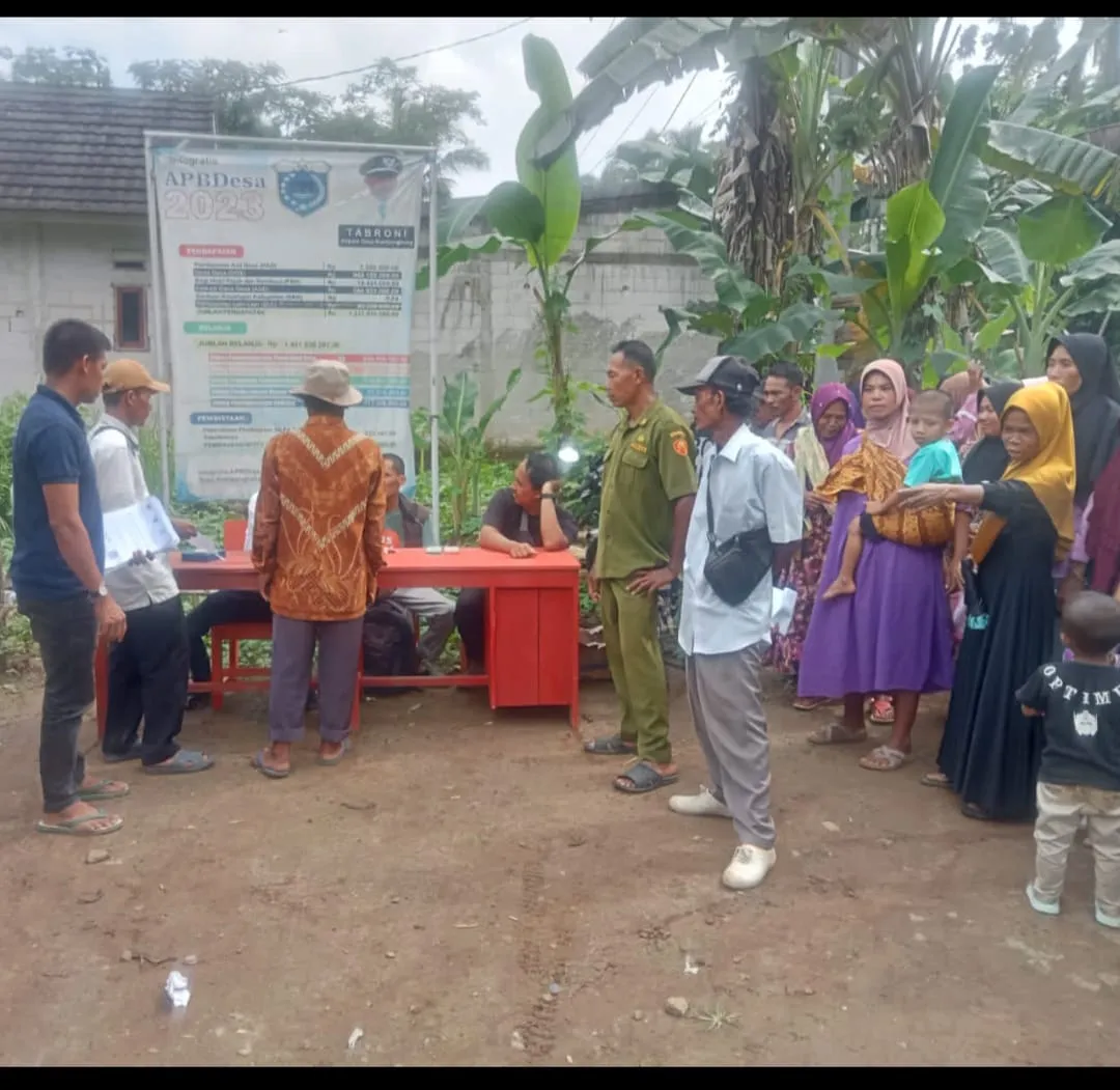 Penyaluran Bansos BPNT dan PKH Kecamatan Cibitung Bertempat di Masing-Masing Desa