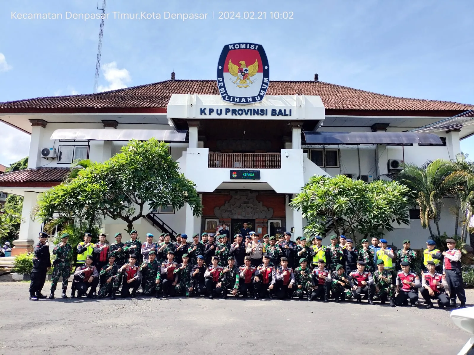 Patroli Gabungan TNI-Polri Sasar Wilkum Denpasar dan Badung