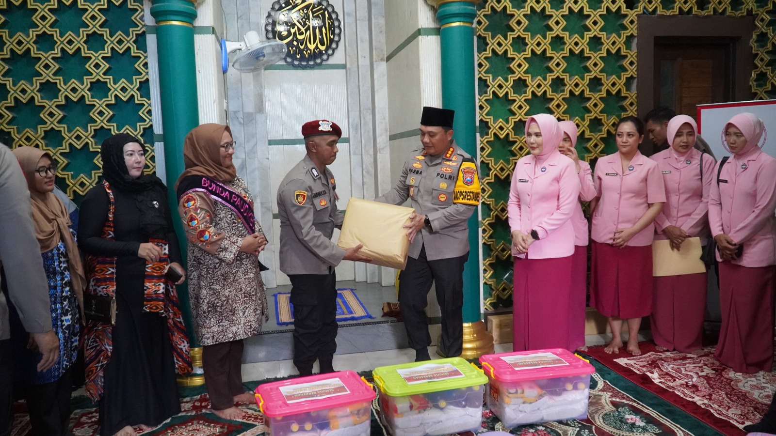 Kapolrestabes Surabaya Kunjungi dan Beri Apresiasi Yayasan Majmaal Bahrain