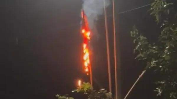Ketua RT di Ngajum, Pelaku Pembakar Bendera PDIP Jadi Tersangka, Motifnya Sakit Hati