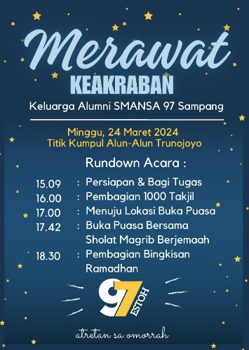 Merawat Keakraban, Keluarga Alumni SMA 97 Sampang