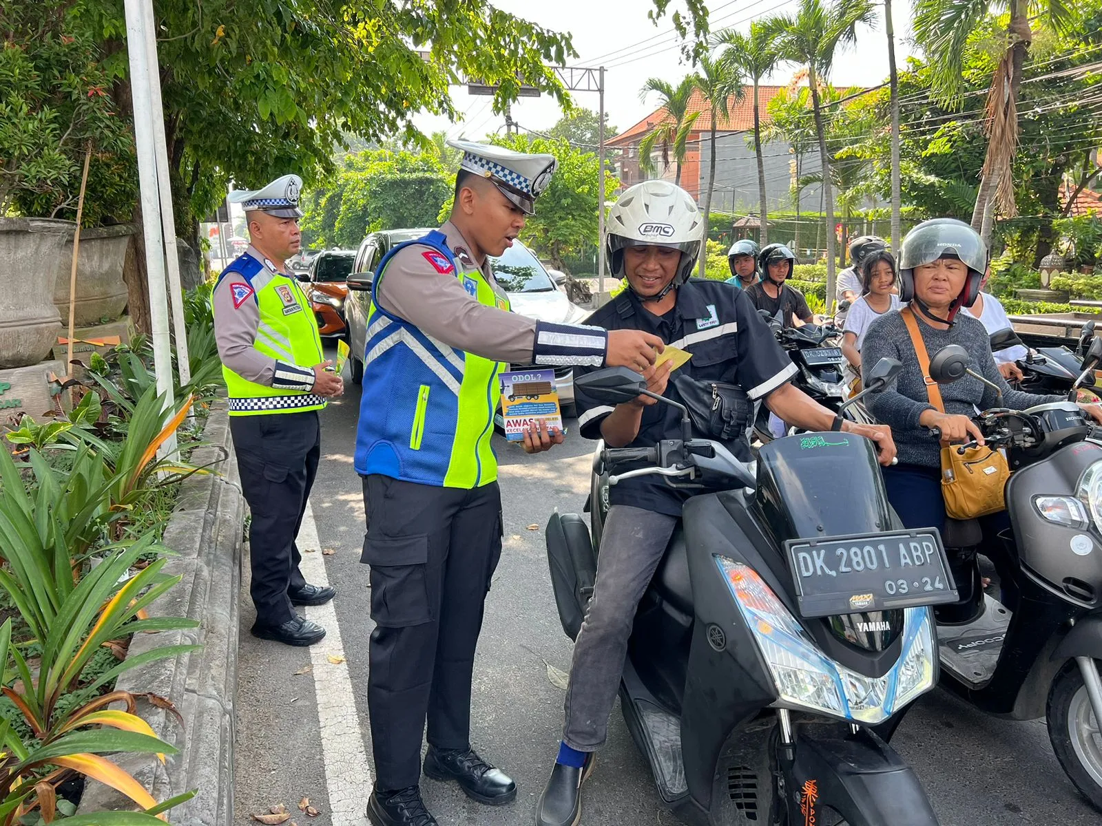 Operasi Keselamatan Agung 2024 Polda Bali Laksanakan Binluh dan Sosialisasi Serta Kampanye Keselamatan