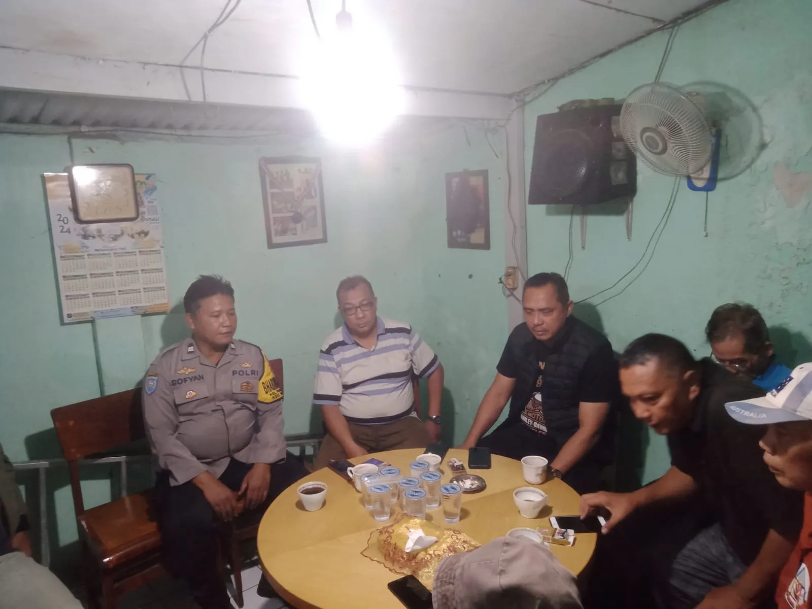 Jelang Bulan Suci Ramadhan, Kapolsek Matraman Sambangi Tokoh Agama Jalin Silaturahmi