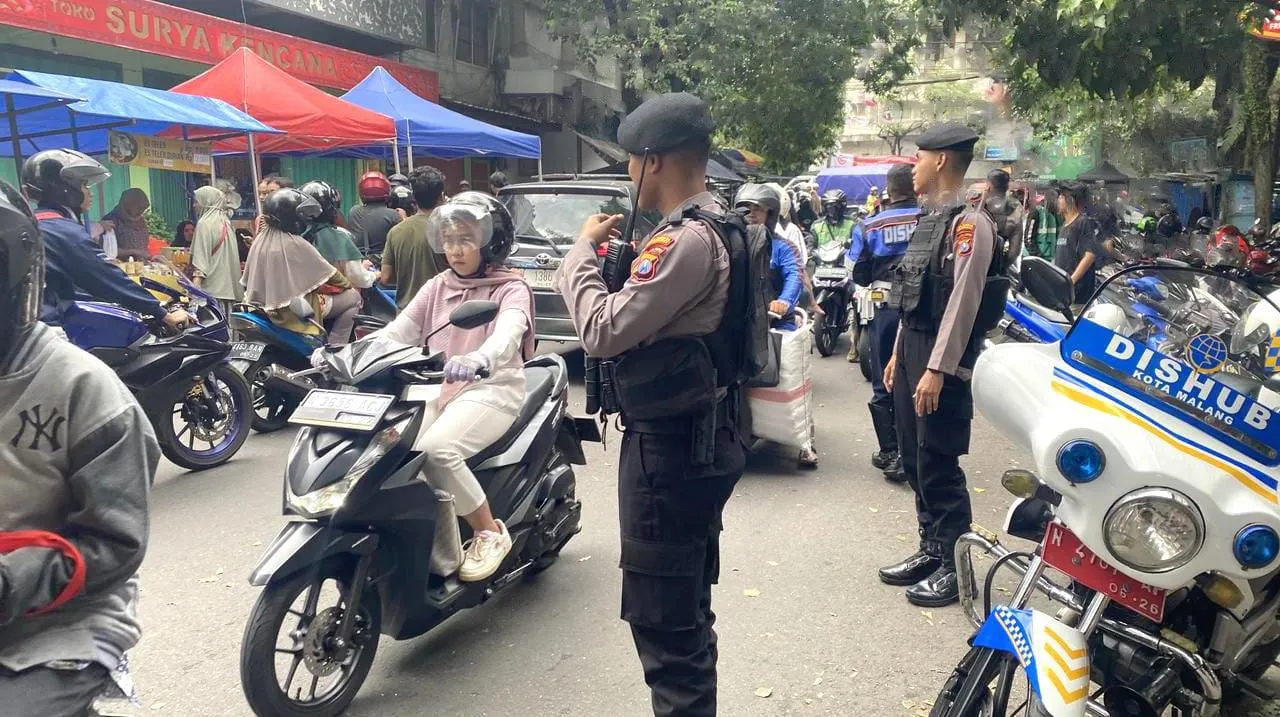 Harkamtibmas di Bulan Ramadhan Polresta Malang Kota Maksimalkan Patroli