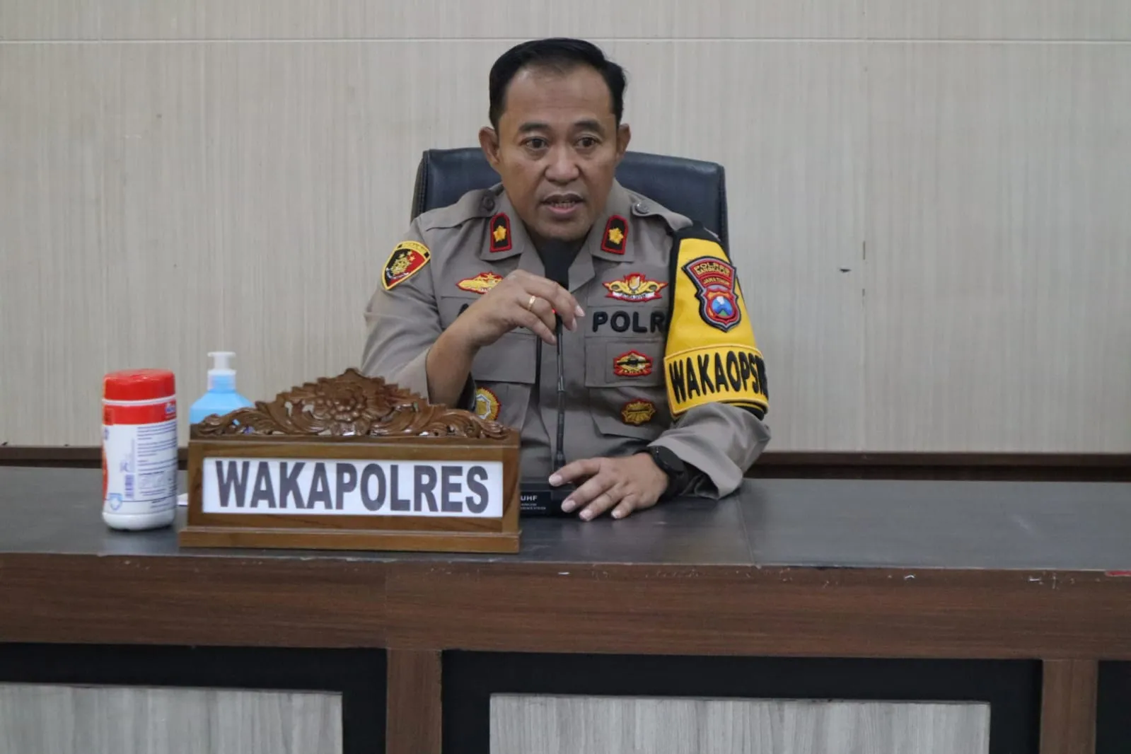 Wakapolres Bangkalan Pimpin Rakor Harkamtibmas di Bulan Ramadhan, Jaga Kondusifitas Jelang Idul Fitri 1445 H