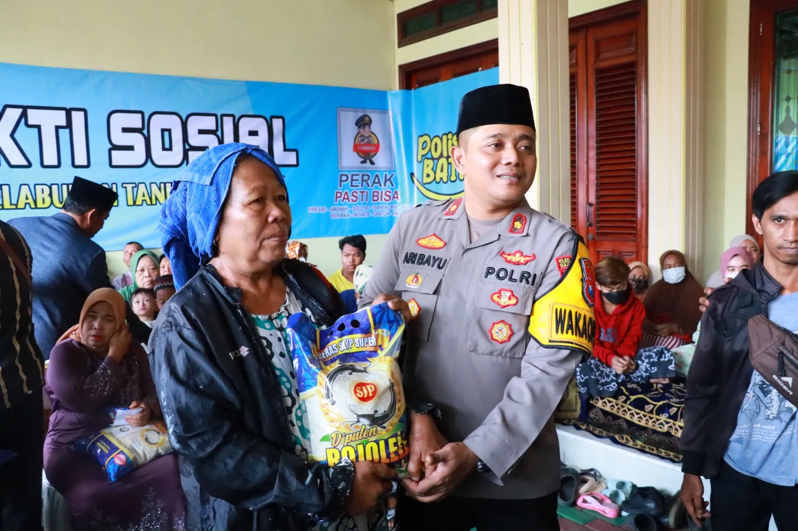 Berkah Ramadhan Polres Tanjung Perak kembali Gelar Bakti Sosial dan Santuni Anak Yatim