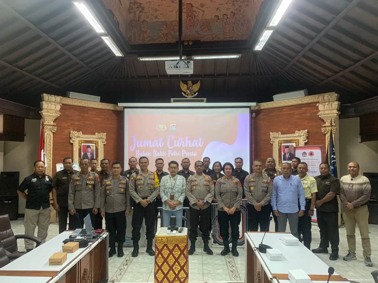 Polda Bali Kembali Laksanakan Jumat Curhat Bertempat Di Kawasan ITDC Nusa Dua