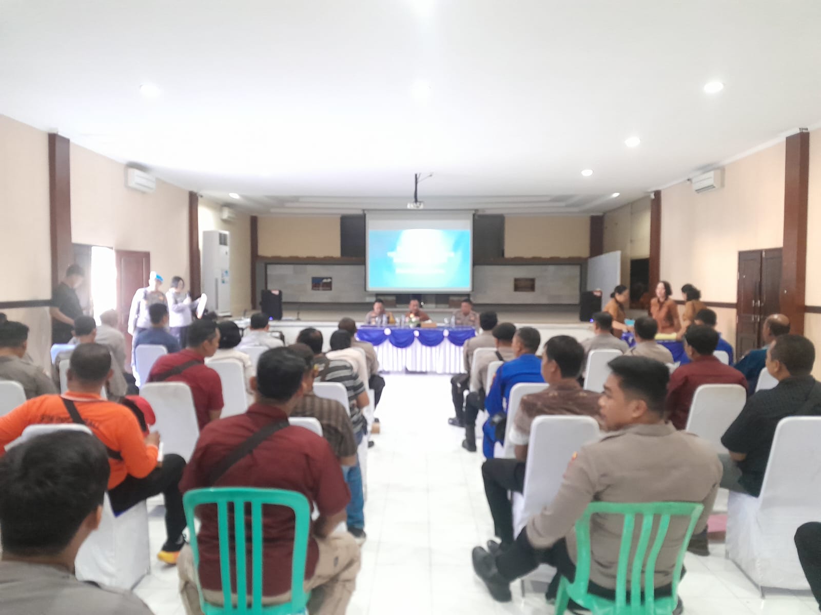 Personil Polres Buleleng Mengikuti Penyuluhan Hukum Dari Bidkum Polda Bali