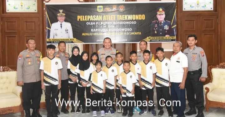 Kapolres Bondowoso Apresiasi Para Atlit Taekwondo di Kejurnas Taekwondo Kapolri Cup 5 di Jakarta