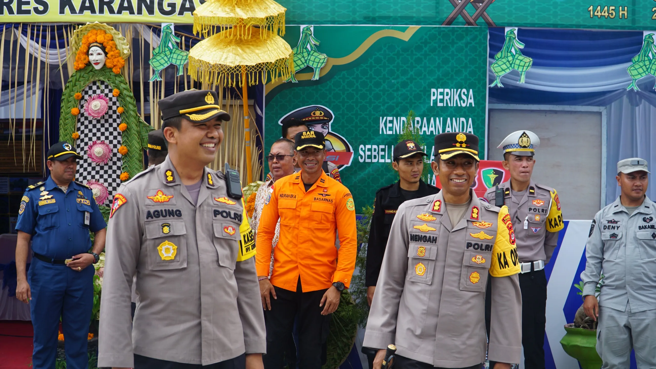 Kapolres Karangasem Terima Supervisi Operasi Ketupat Agung 2024 Dari Polda Bali