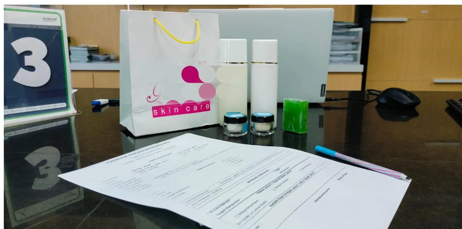 Klinik MS Lamongan Menjual Produk Kosmetik Tanpa Ijin Edar dan Tidak Terdaftar di BPOM