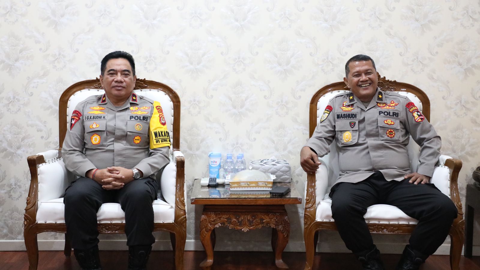 Wakapolda Bali Terima Kunjungan Tim Supervisi Operasi Ketupat Agung-2024