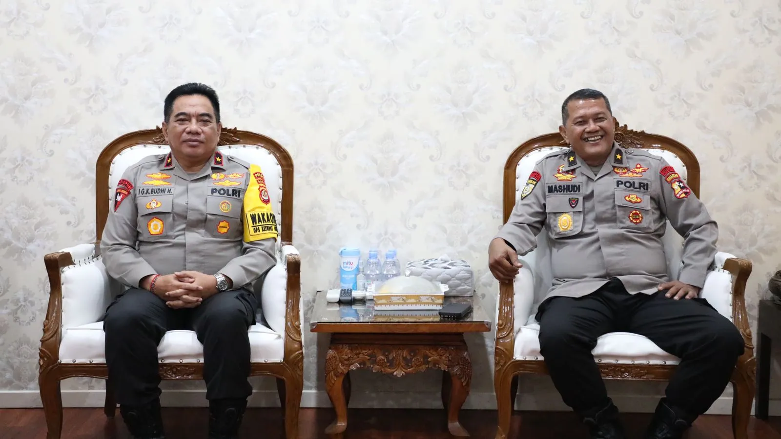 Wakapolda Bali Terima Kunjungan Tim Supervisi Operasi Ketupat Agung-2024