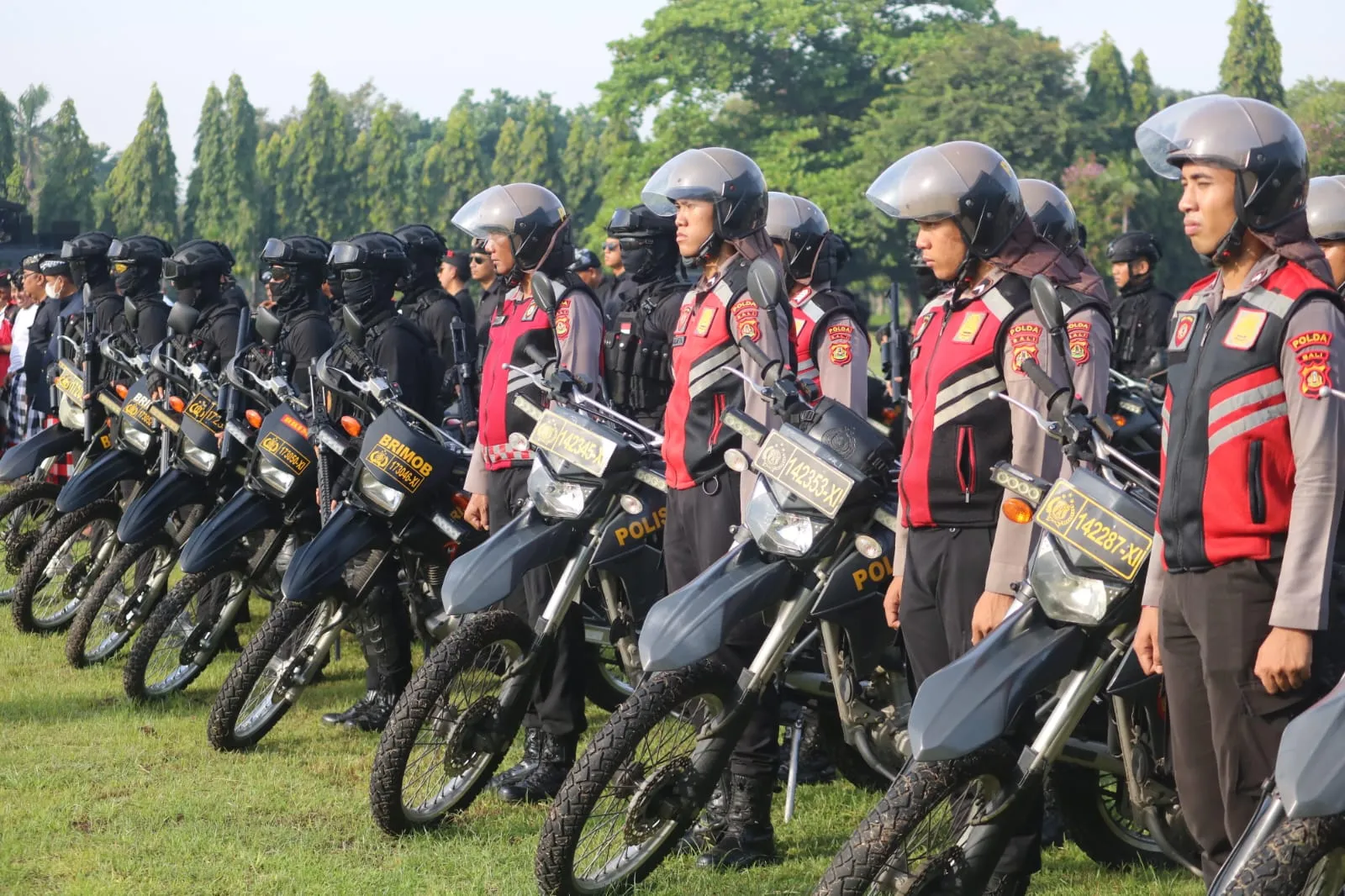 Polda Bali Mengerahkan 1.578 Personel untuk Amankan Malam Gema Takbiran 2024