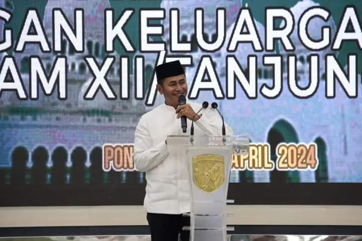 Kodam XII/Tpr Gelar Sholat Idul Fitri dan Halal Bihalal di Lapangan Makodam XII/Tpr