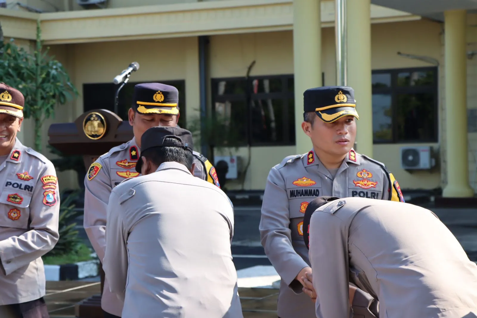 Kapolres Nganjuk Gelar Halal Bihalal Bersama Anggota dan ASN Polri