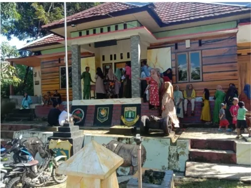 Penyaluran Bansos BPNT Serempak Laksanakan di 9 Desa Yang Ada di Kecamatan Cibaliung