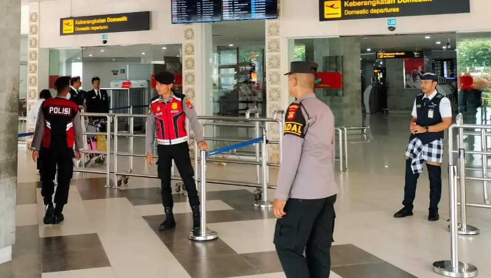 Polres Kawasan Bandara I Gusti Ngurah Rai Rutin Gelar Patroli, guna Menjaga Keamanan dan Kenyamanan