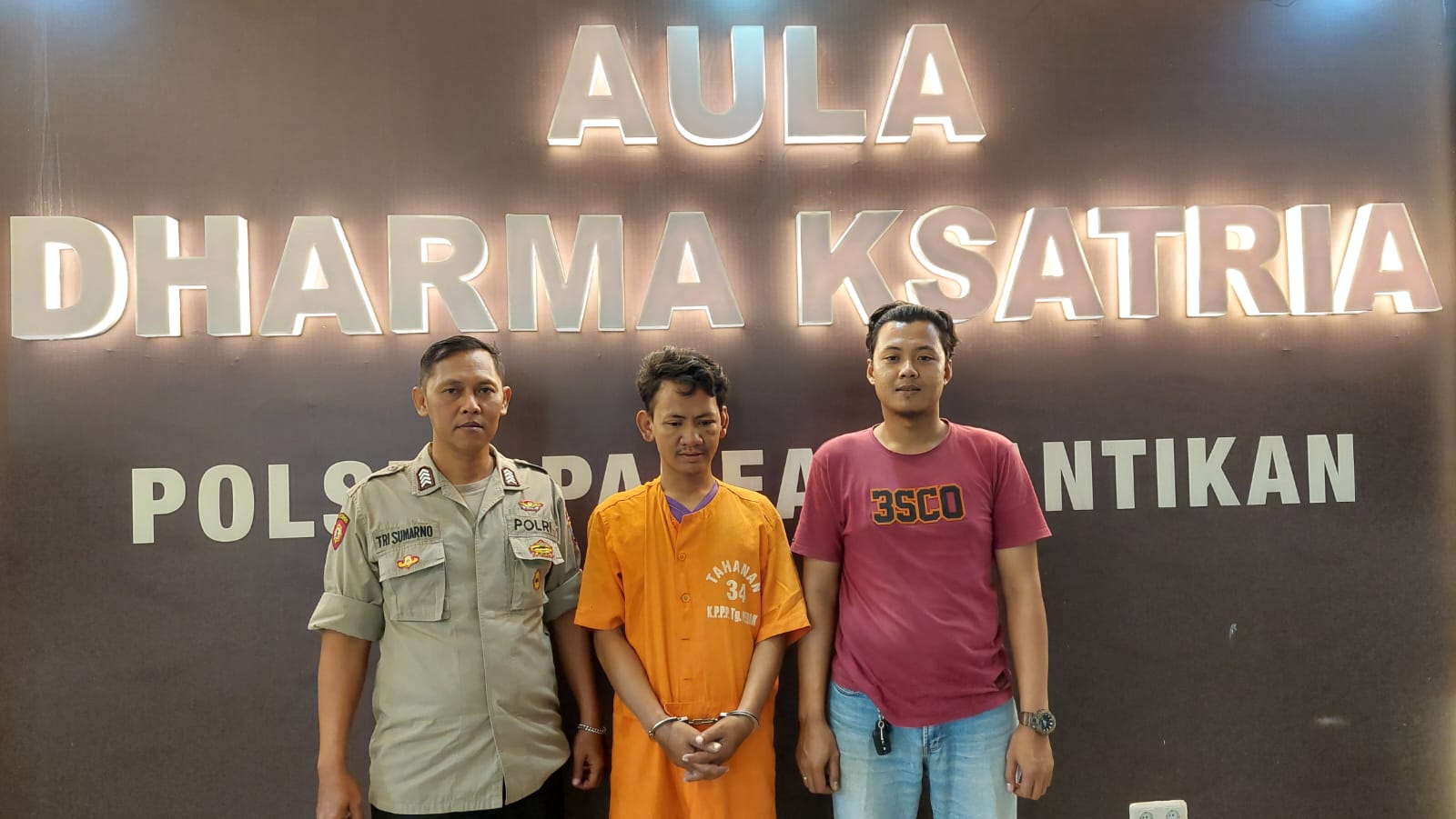 Polisi Berhasil Mengamankan Seorang Residivis Yang Mencuri Sepeda Motor di Jalan Samudra