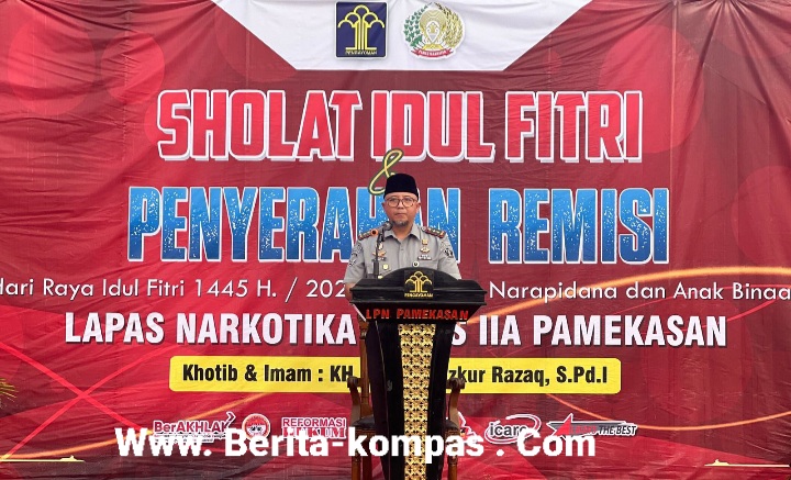 Sebanyak 159.557 Narapidana dan Anak Binaan Muslim Terima Remisi Serta Pengurangan Masa Pidana di Idulfitri 1445 Hijriah