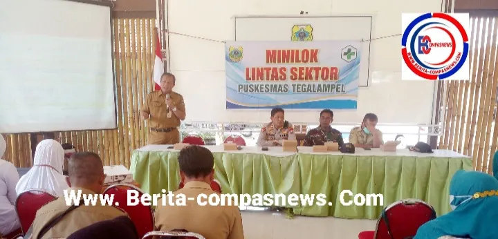 Tingkatkan Kerja Sama Antar Tim, Puskesmas Tegalampel Gelar Minilok Lintas Sektor
