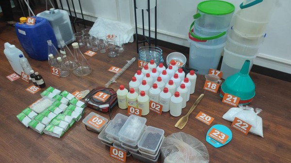 'War On Drug', Tim Satresnarkoba Polres Malang Sukses Membongkar Jaringan Home Industri Sabu di Pandaan