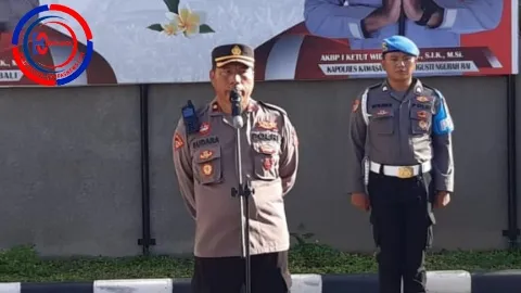 Polres Kawasan Bandara I Gusti Ngurah Rai Siagakan 61 Personil, Jelang Peringatan Hari Buruh International