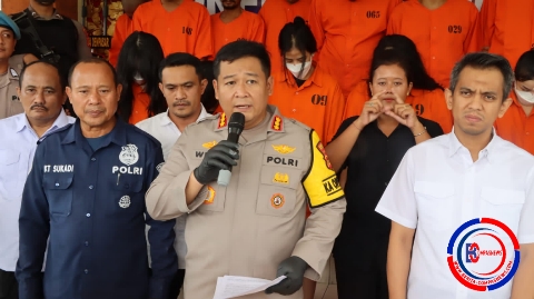 Operasi Anti-Narkoba di Bali, 24 Kasus Terungkap, 35 Tersangka Diamankan !