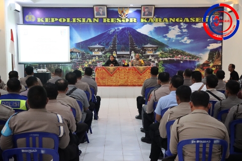 Polres Karangasem Gencar Pembinaan Etika Profesi, Menjaga Integritas dan Kehormatan Institusi