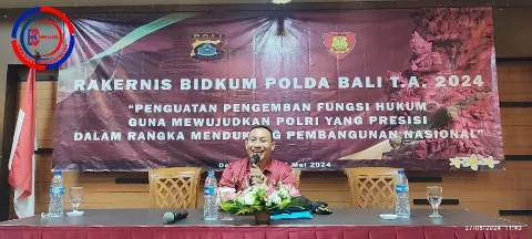 Transformasi Digital, Rakernis Polda Bali Bahas Perubahan UU IT untuk Wujudkan Polri yang Presisi