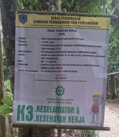 Warga Apresiasi Peningkatan Jalan Paving Block di Kampung Kaduparanje RT 03 RW 09 Kelurahan Babakan Kalanganyar