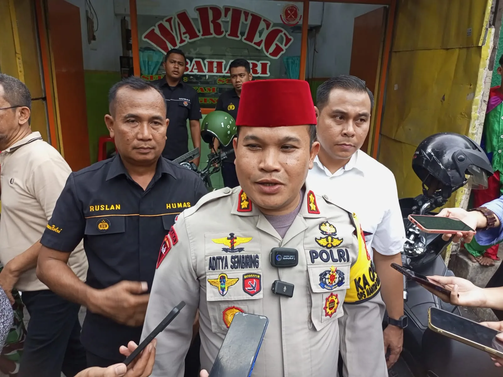 Polsek Metro Tanah Abang Amankan Pelaku Viral Makan di Warteg Bahari