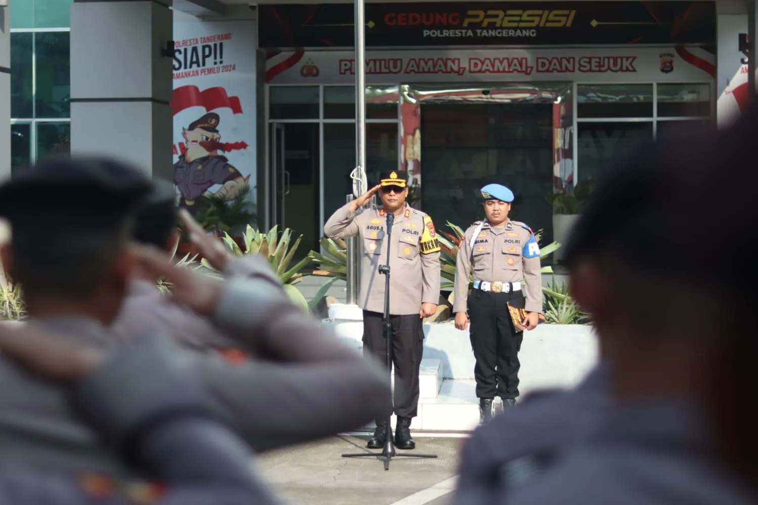 Jelang Operasi Pekat 2024, Wakapolresta Tangerang Akan Gelar Gaktibplin Personel