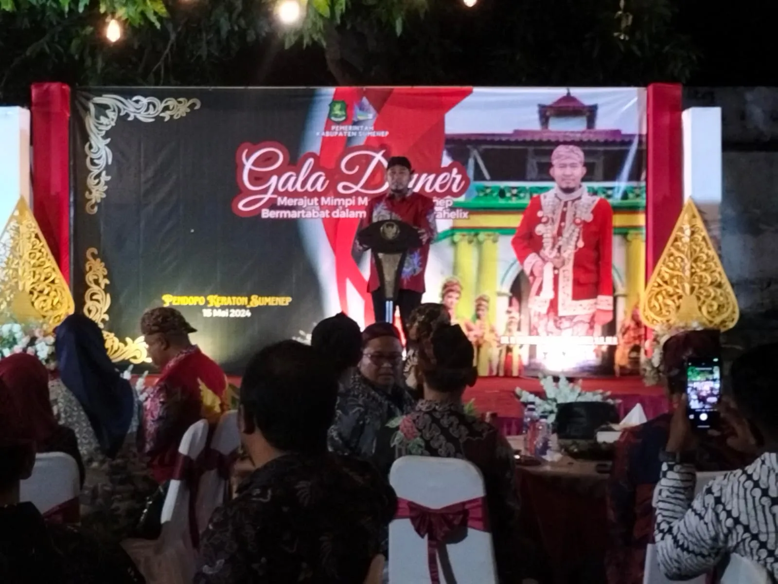 Gala Dinner, Bupati Beberkan Kesuksesan Sumenep Turunkan Angka Kemiskinan