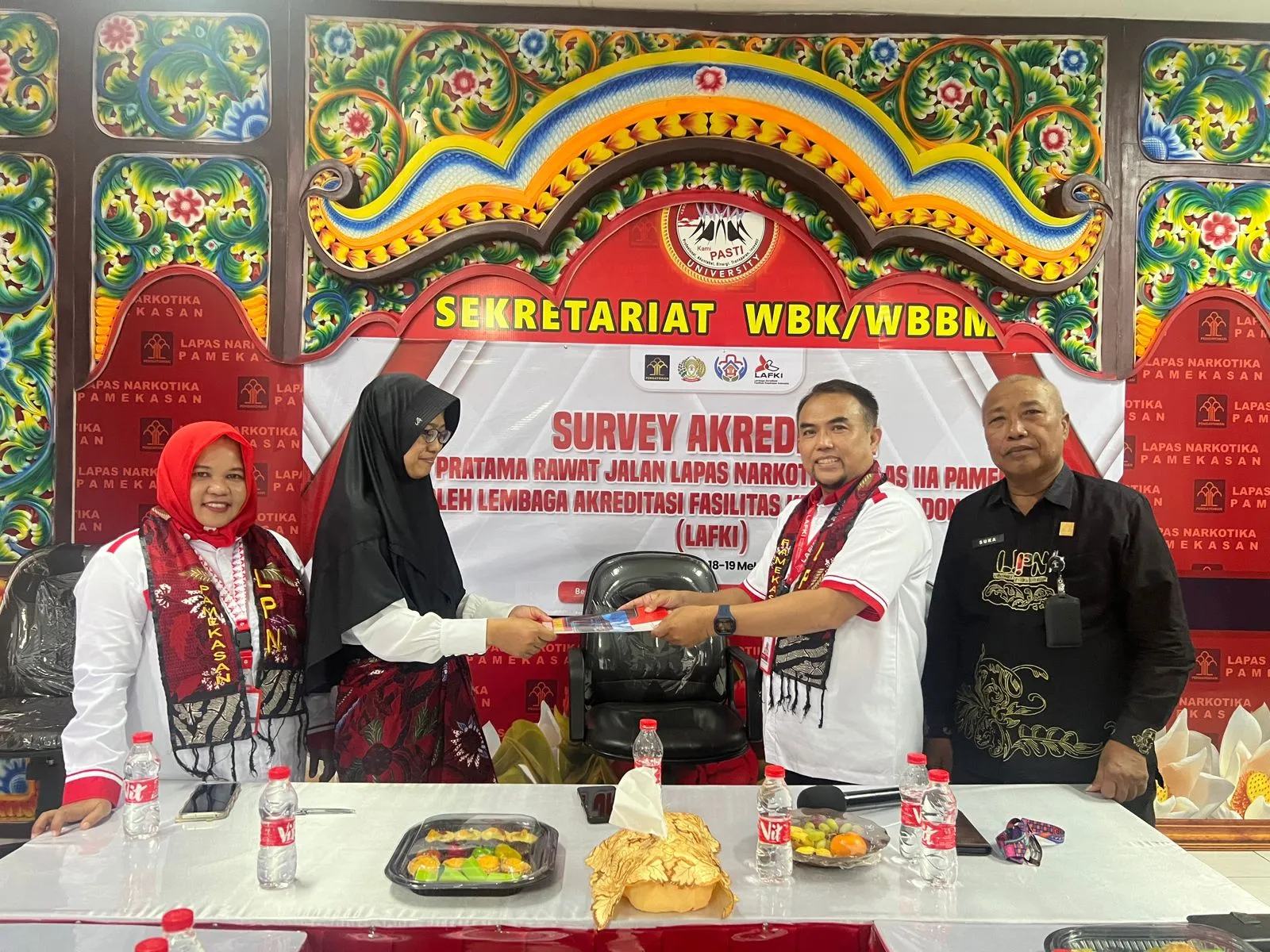 Survey Akreditasi Klinik Pratama Lapas Narkotika Kelas IIA Pamekasan Kanwil Kemenkumham Jatim